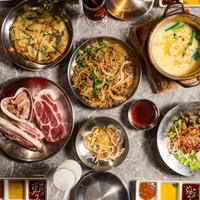 チーズタッカルビ×サムギョプサル ダンミレッド 心斎橋