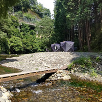 北秋川自然休暇村 テントサウナ（川サウナ）
