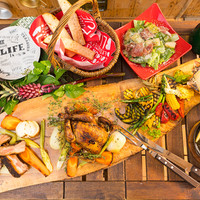 OUTDOOR DISH GRILL &  WINE MARUTA