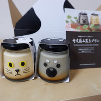 丹波篠山黒豆プリン クロちゃんマメちゃん
