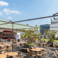 スカイビューフードコート池袋屋上ビアガーデン東武