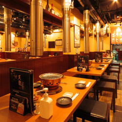 新橋 炭火焼き黒毛和牛 最大129種食べ放題 焼肉 天龍 3枚目