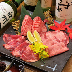 新橋 炭火焼き黒毛和牛 最大129種食べ放題 焼肉 天龍 8枚目