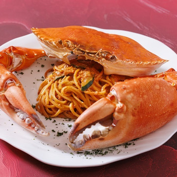 ピッツァ&ガーリックシュリンプ ルナロッサ 1枚目