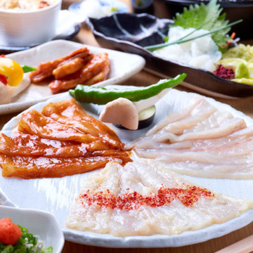 かにとふぐ しゃぶ焼 ふくのや 3枚目